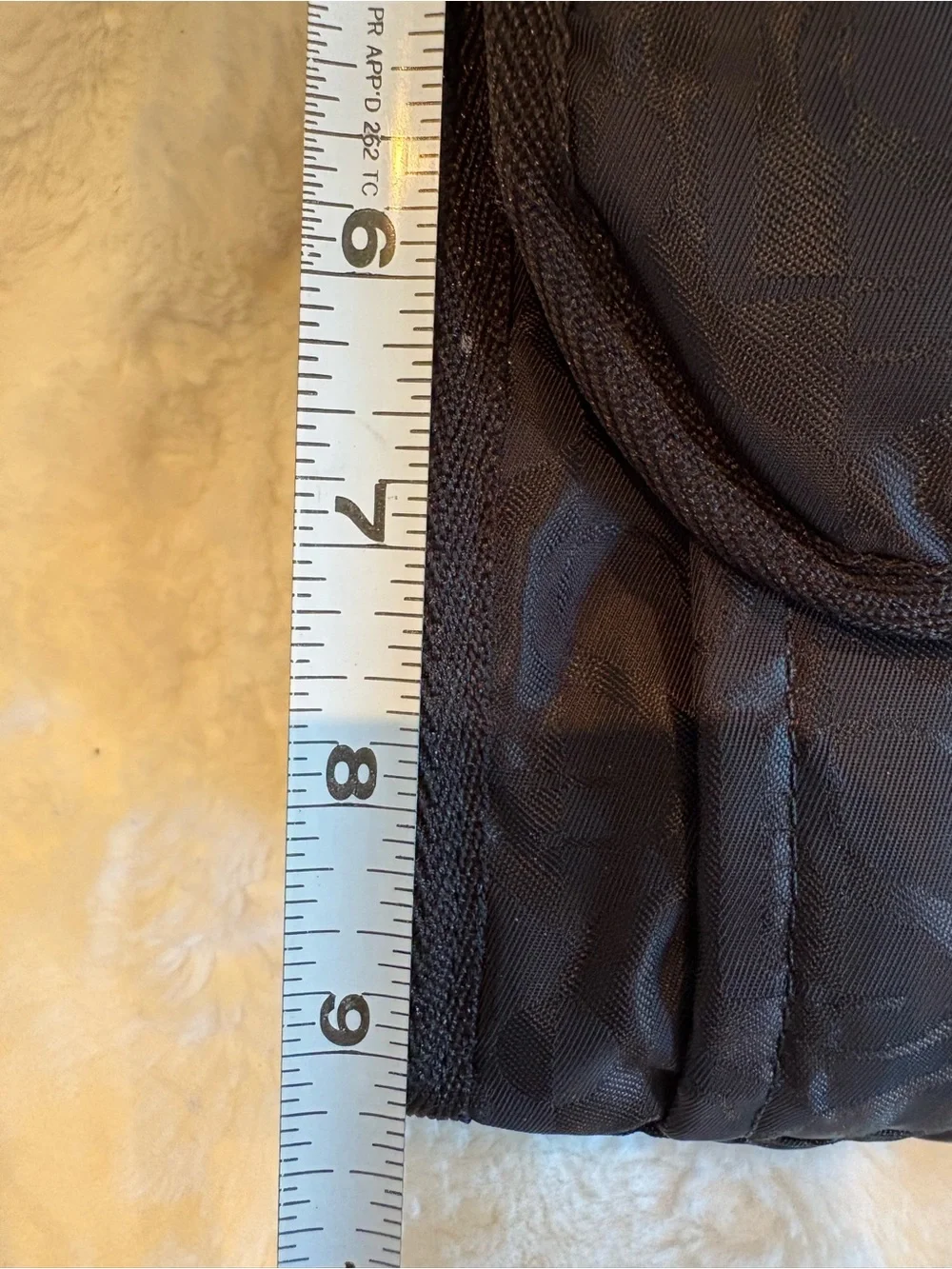 NWT Lesportsac Ryan monogram jacquard Black Nylon Crossbody Bag